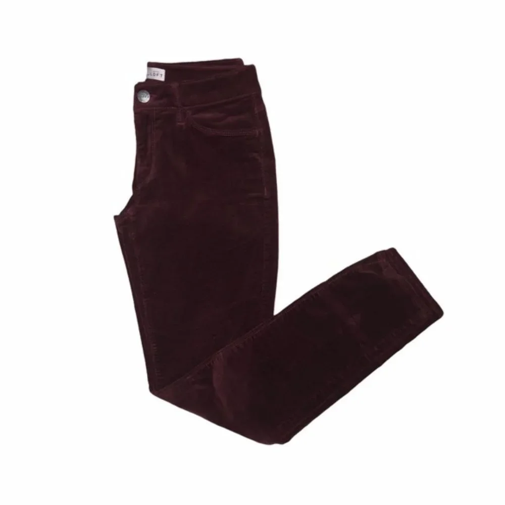 LOFT Curvy Fit Skinny Leg Courduory Jeans_4